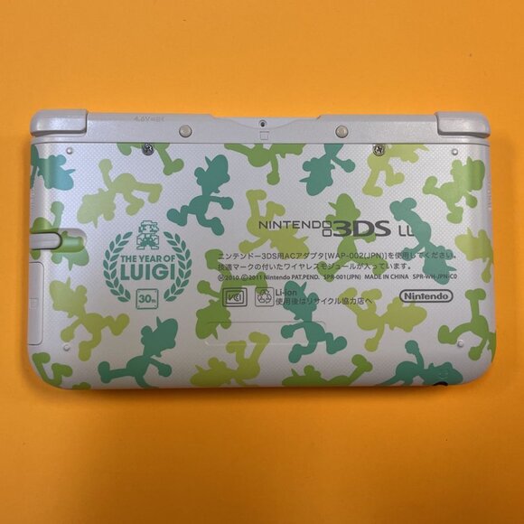 Luigi Nintendo 3DS XL + 128GB Full Included - Lots of Games (2000+)  GBA NDS 2DS - Picture 2 of 4
